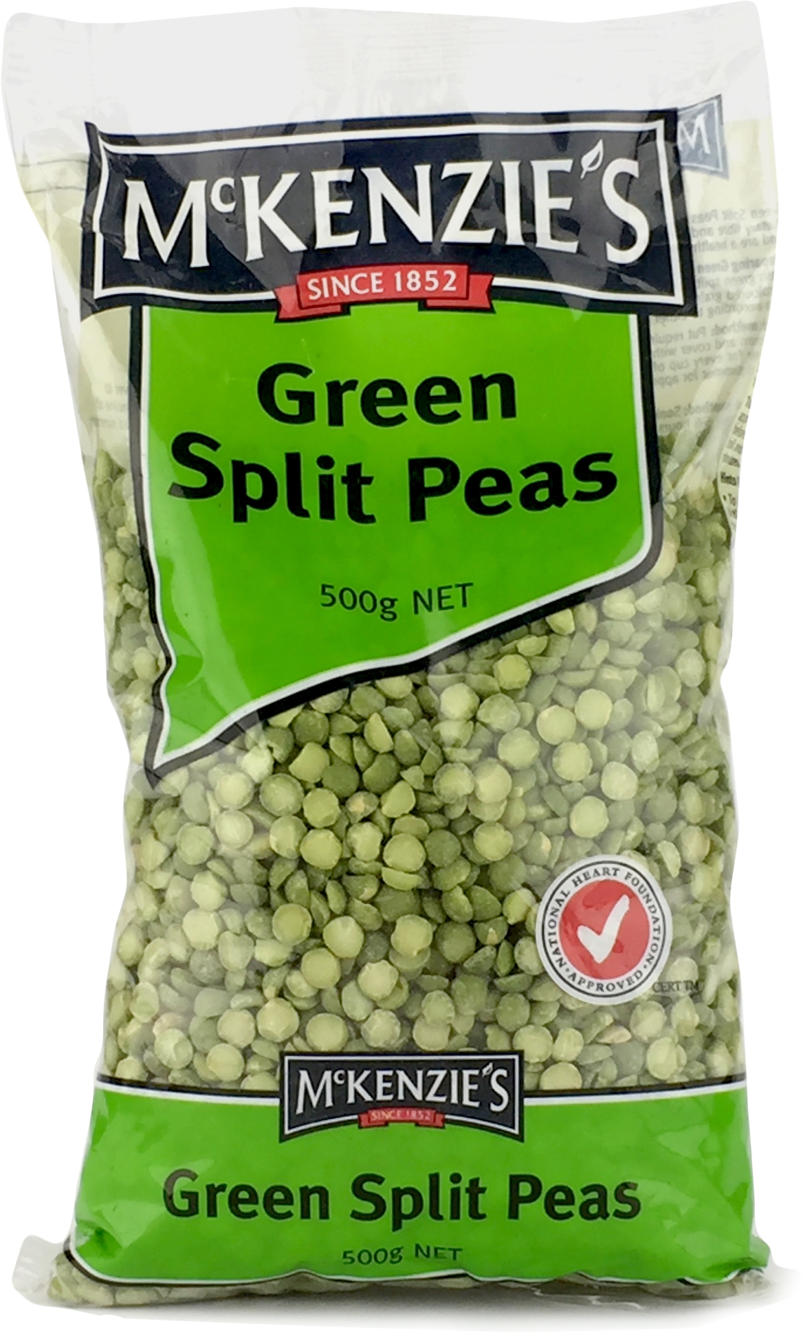 McKenzie's Split Green Peas 500g
