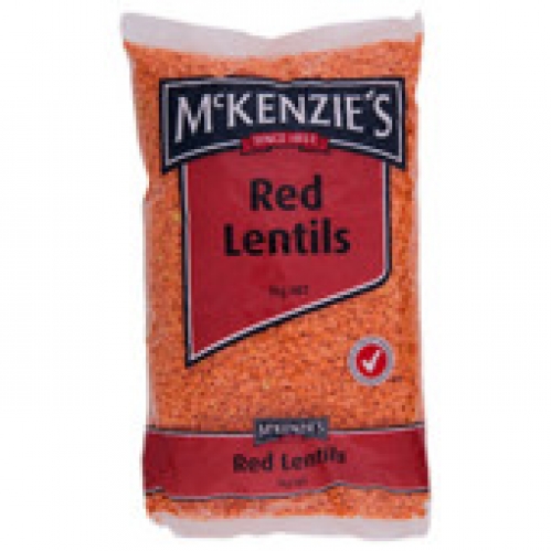 McKenzie's Split Red Lentils 1kg