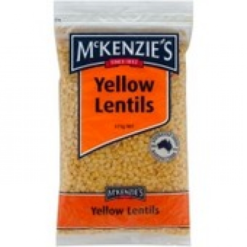 McKenzies Yellow Lentils 375g