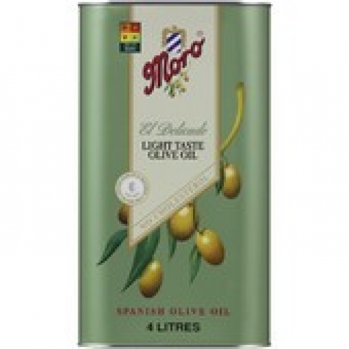Moro Olive Oil Extra Light El Delicado 4L