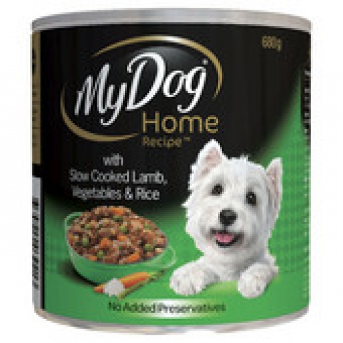 My Dog Home Recipe Dog Food Slow Cooked Lamb And Veg 680g
