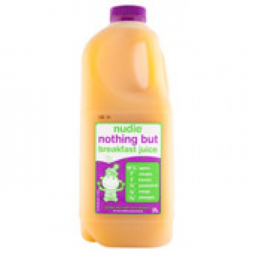Nudie Nothing But 100% Breakfast Juice Chilled 2L