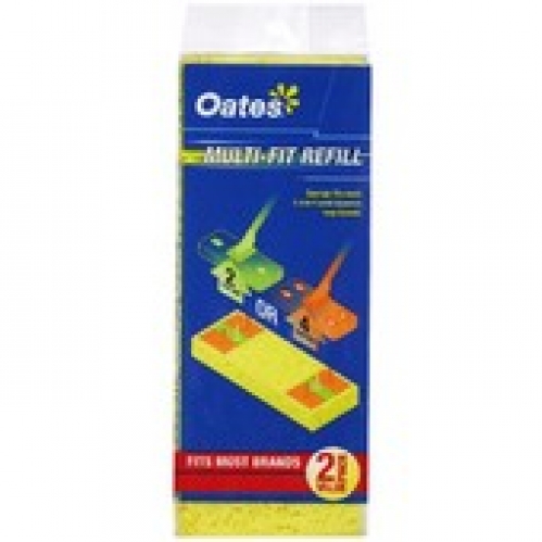 Oates Multifit Sponge Refill 2 pack