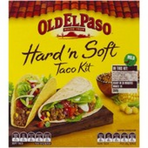 Old El Paso Hard N Soft Taco Dinner Kit 350g