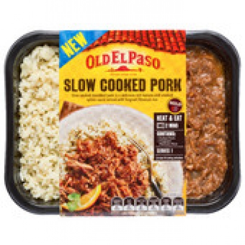 Old El Paso Pulled Pork & Rice Meal 350g