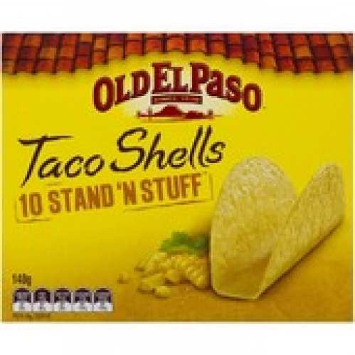 Old El Paso Stand N Stuff Taco Shells 140g