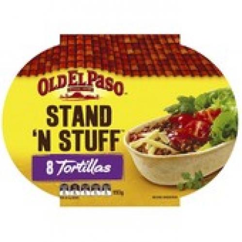 Old El Paso Stand N Stuff Tortillas 193g