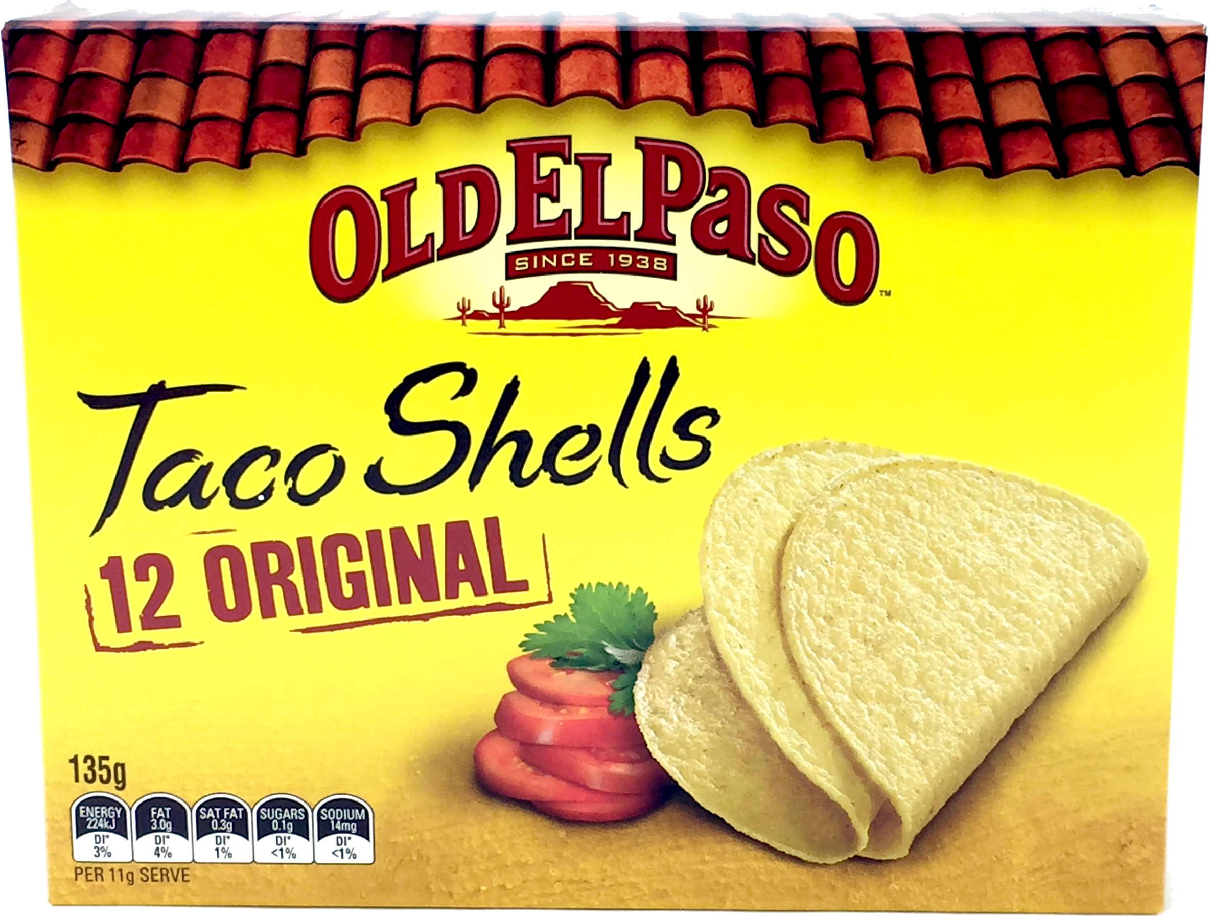 Old El Paso Taco Shells 135g
