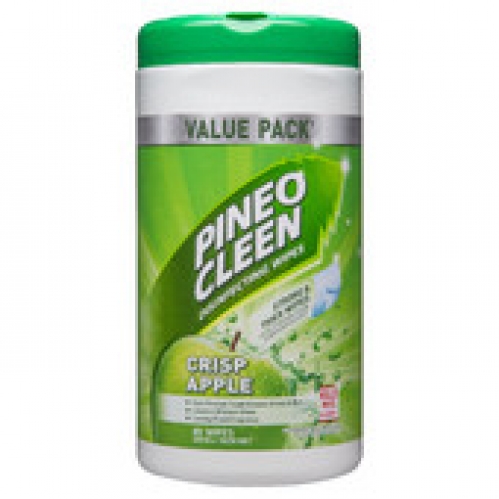 Pine O Cleen Green Apple Wipes 80 pack