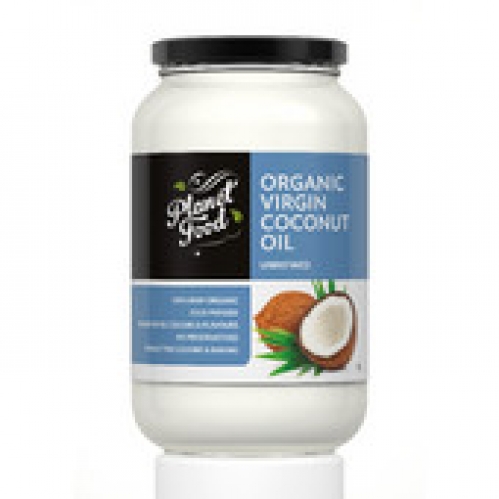 Planet Food Organic Unrefined Virgin Coconut Oil 1kg
