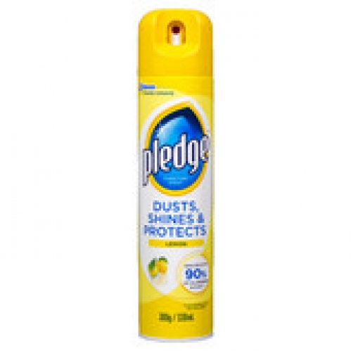 Pledge Lemon Furniture Spray Aerosol 330g