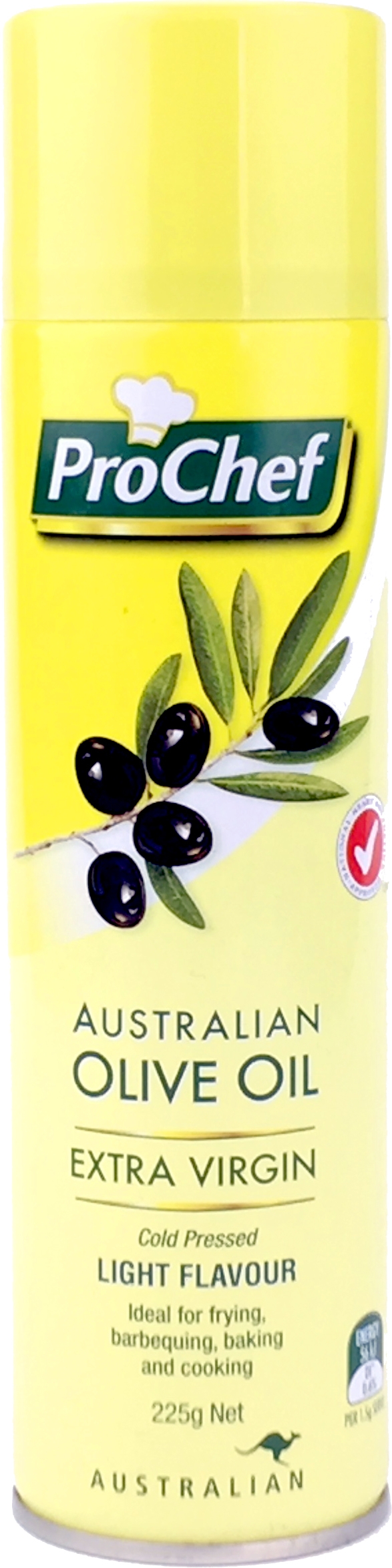 Prochef Olive Oil Extra Light Spray 225g
