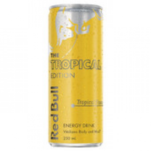 Red Bull Tropical Energy Drink Can 250mL