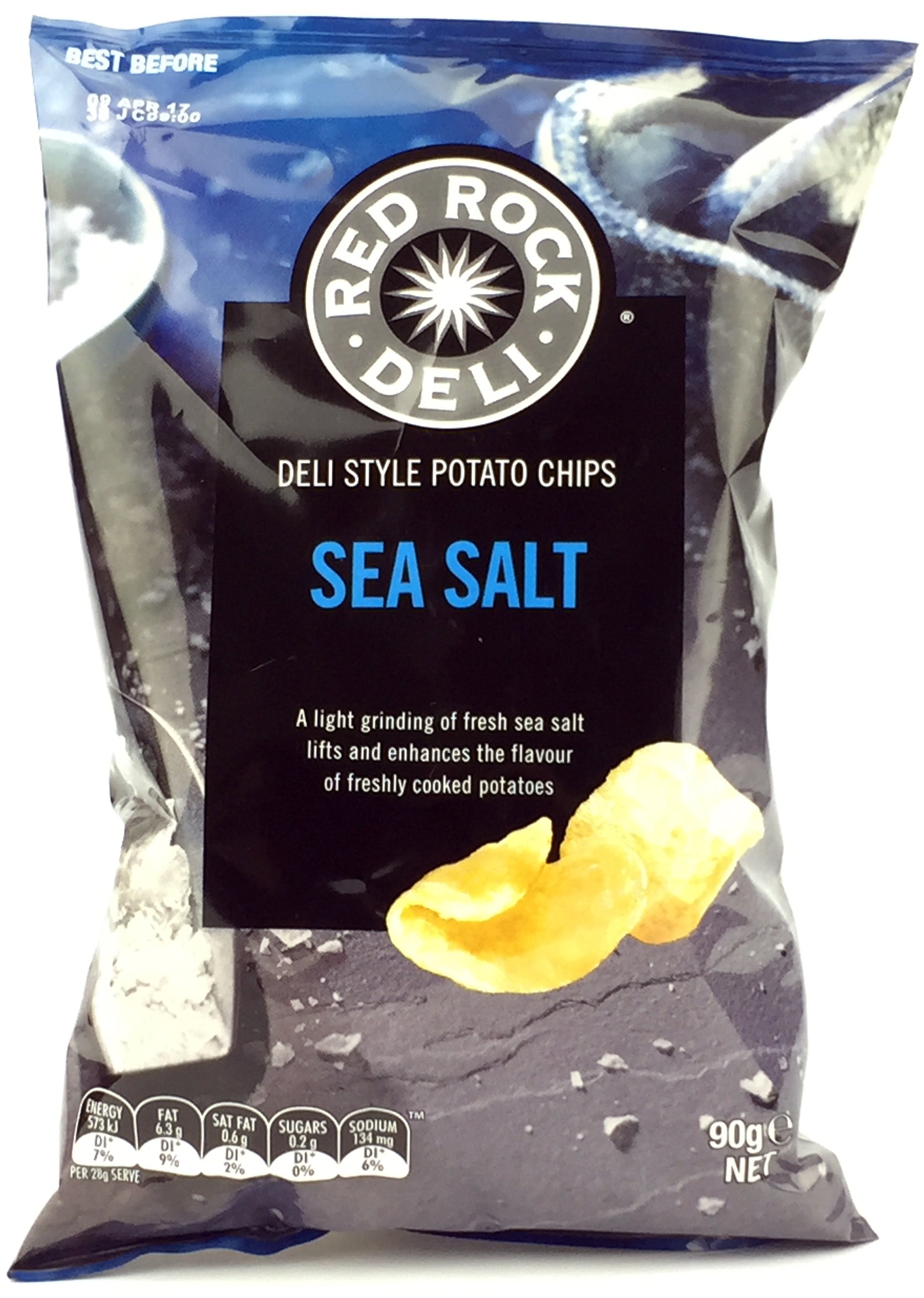 Red Rock Deli Sea Salt Potato Chips 90g