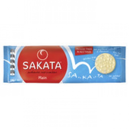 Sakata Plain Rice Crackers 100g