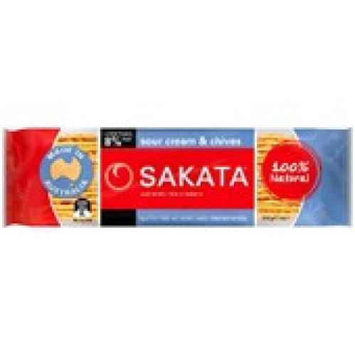Sakata Sour Cream & Chives Rice Crackers 100g
