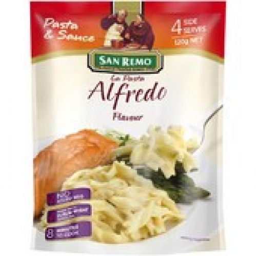 San Remo La Pasta Alfredo Pasta & Sauce 120g