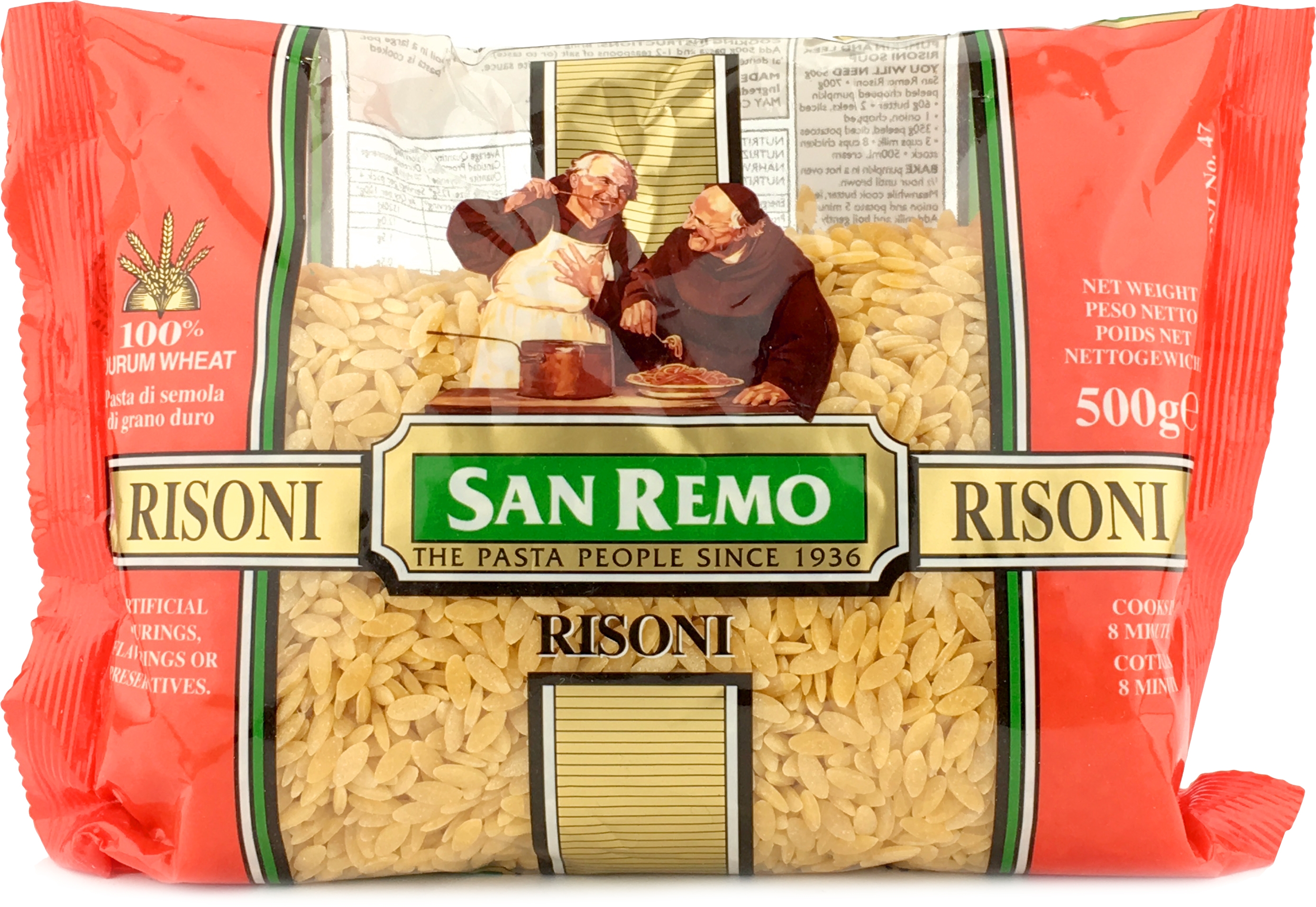 San Remo Risoni Pasta No 47 500g