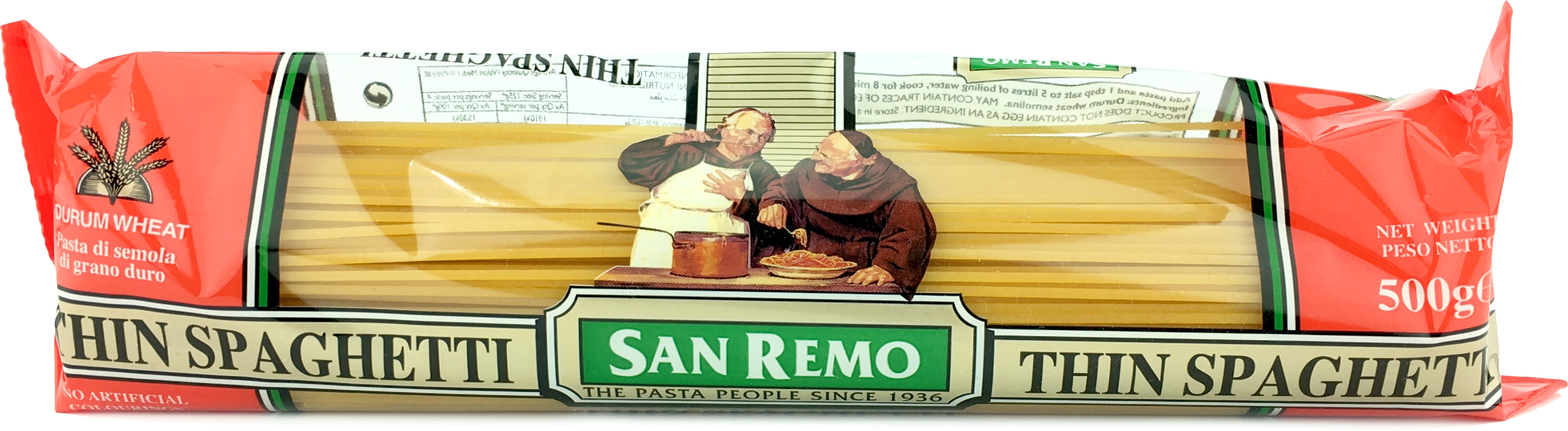 San Remo Thin Spaghetti No 4 500g