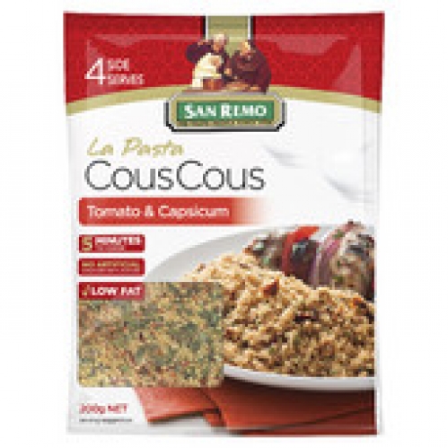 San Remo Tomato & Capsicum CousCous 200g
