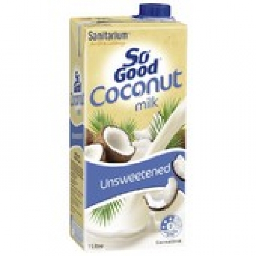 Sanitarium So Good Unsweetened Coconut Long Life Milk 1L