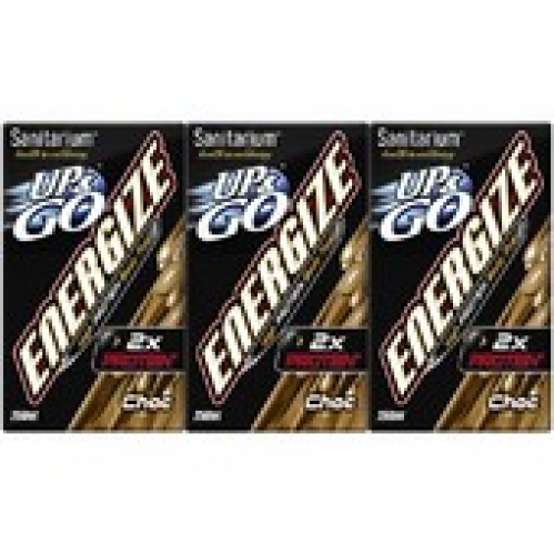 Sanitarium Up & Go Energize Chocolate Ice Liquid Breakfast 250mL 750mL
