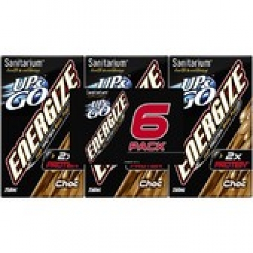 Sanitarium Up & Go Energize Chocolate Liquid Breakfast 250mL 1.5L