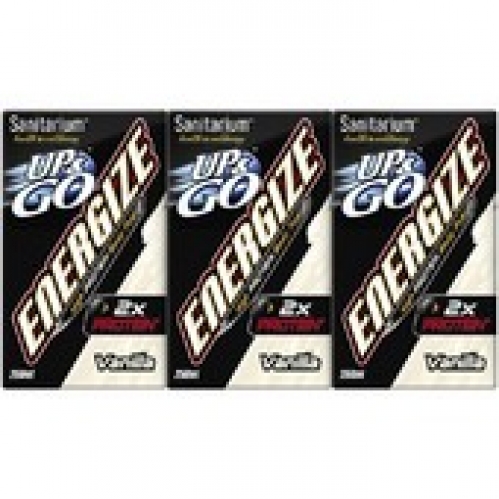 Sanitarium Up & Go Energize Vanilla Liquid Breakfast 250mL 750mL