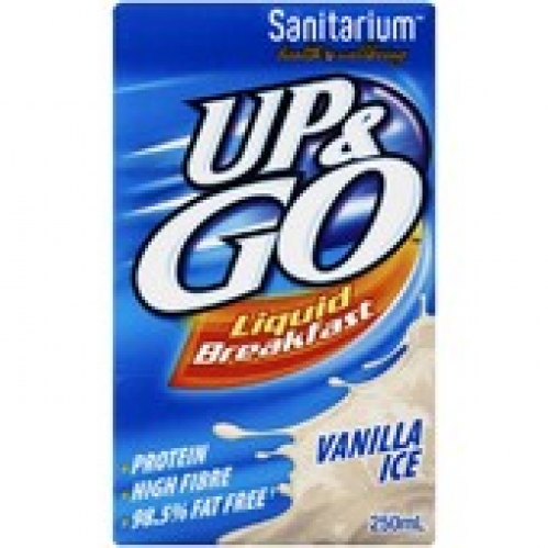 Sanitarium Up & Go Liquid Breakfast Vanilla 250mL