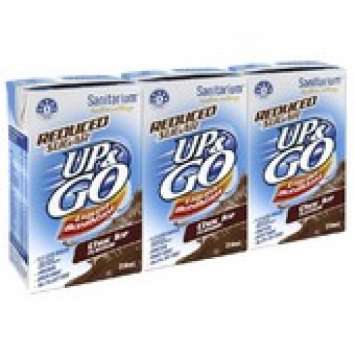 Sanitarium Up & Go Reduced Sugar Chocolate Ice Liquid Breakfast 250mL 750mL