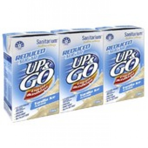 Sanitarium Up & Go Reduced Sugar Vanilla Ice Liquid Breakfast 250mL 750mL