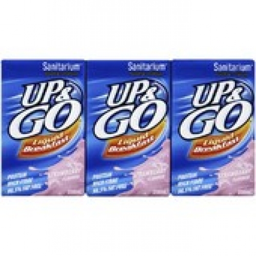 Sanitarium Up & Go Strawberry Liquid Breakfast 250mL 750mL