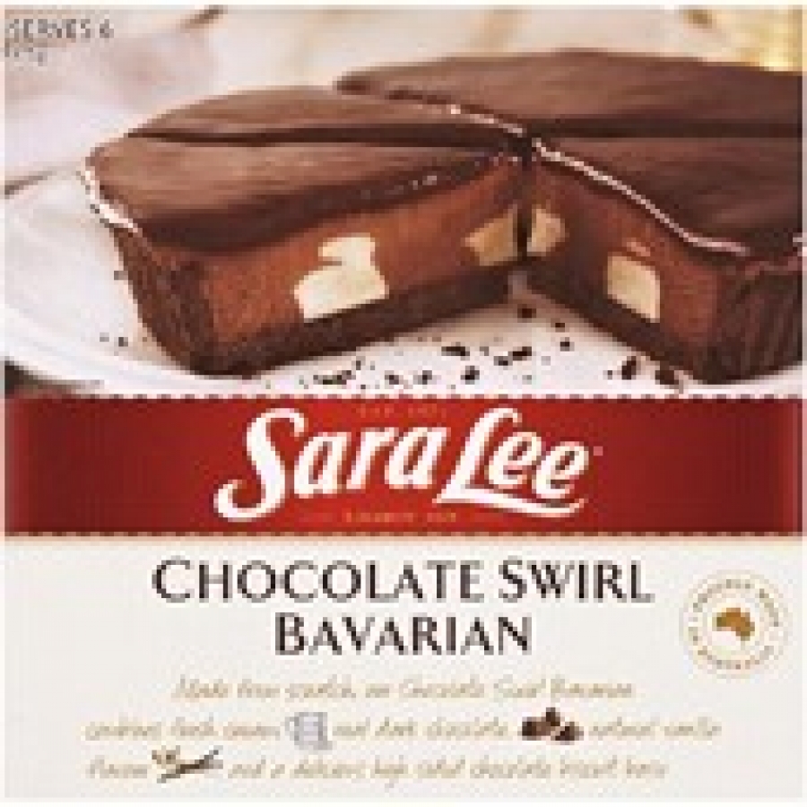 Sara Lee Chocolate Bavarian Swirl Frozen Cheesecake 375g