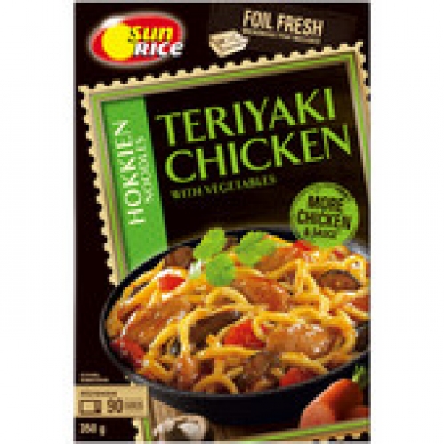 Sunrice Teriyaki Chicken Noodle Ready Meal 350g