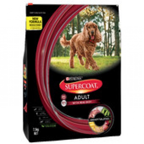 Supercoat Real Beef Dry Dog Food 7.5kg