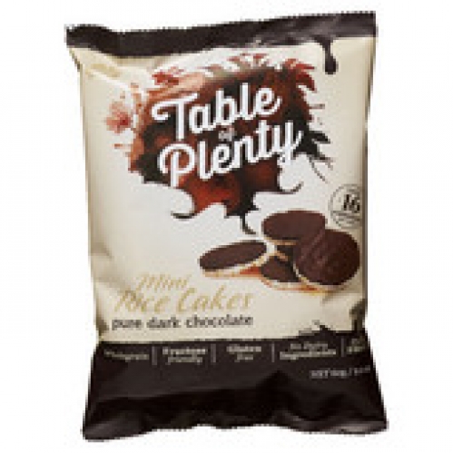 Table of Plenty Mini Dark Chocolate Rice Cakes 60g