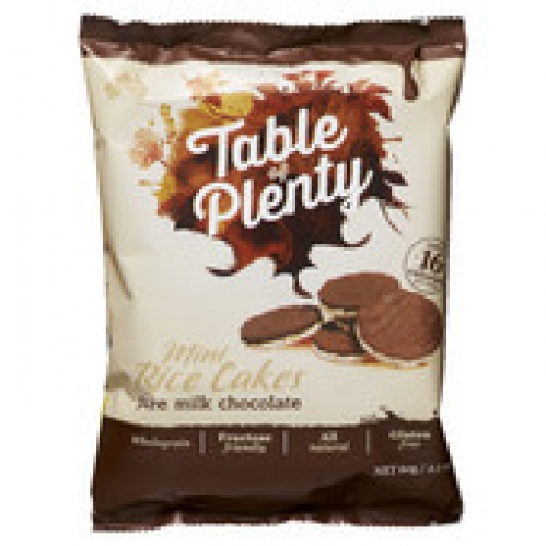 Table of Plenty Mini Milk Chocolate Rice Cakes 60g