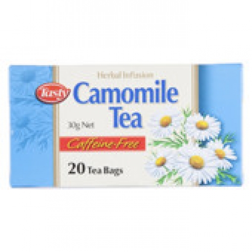 Tasty Herbal Camomile Caffeine Free Tea Bags 20 pack 30g