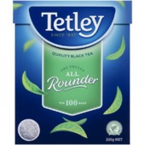 Tetley All Rounder Tea Bags 100 pack 220g