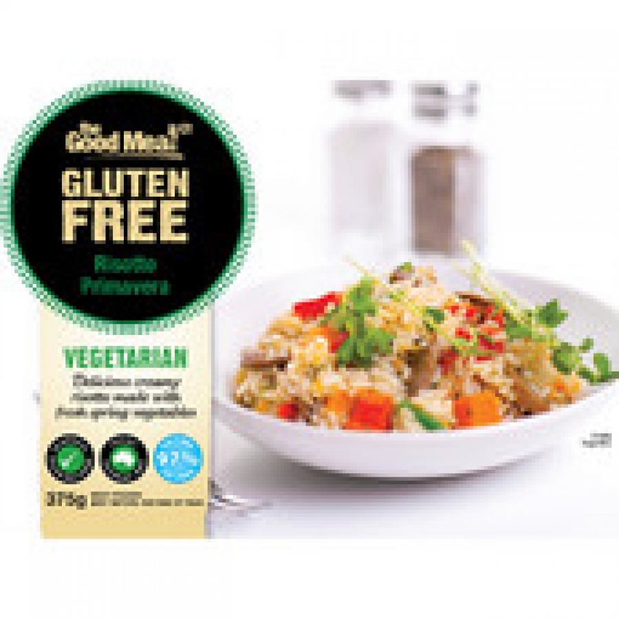 The Good Meal Co Gluten Free Vegetarian Risotto Primavera Frozen Meal 375g