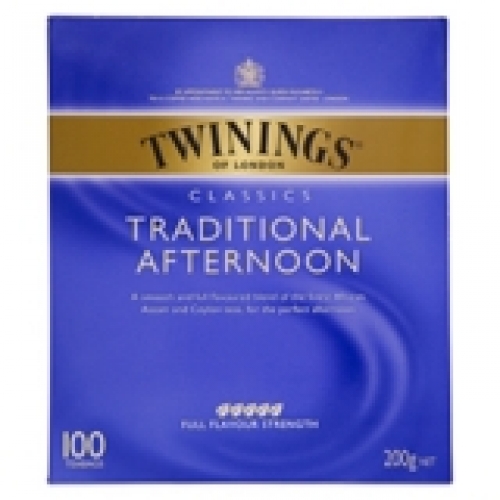Twinings Classics Traditional Afternoon Tea Bags 100 pack 200g