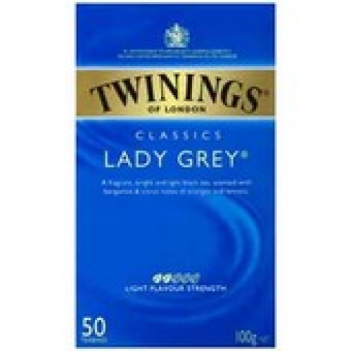 Twinings Lady Grey Tea Bags 50 pack 100g