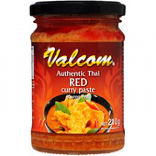 Valcom Red Curry Paste 210g
