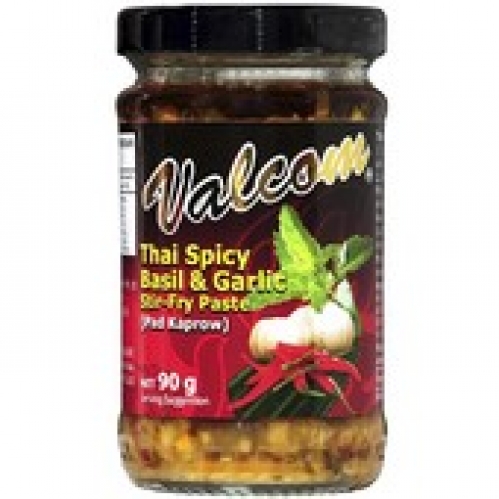 Valcom Spicy Basil Garlic Stir Fry Paste 90g