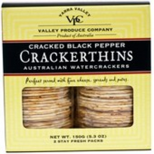 Valley Produce Co. Pepper Crackerthins 150g