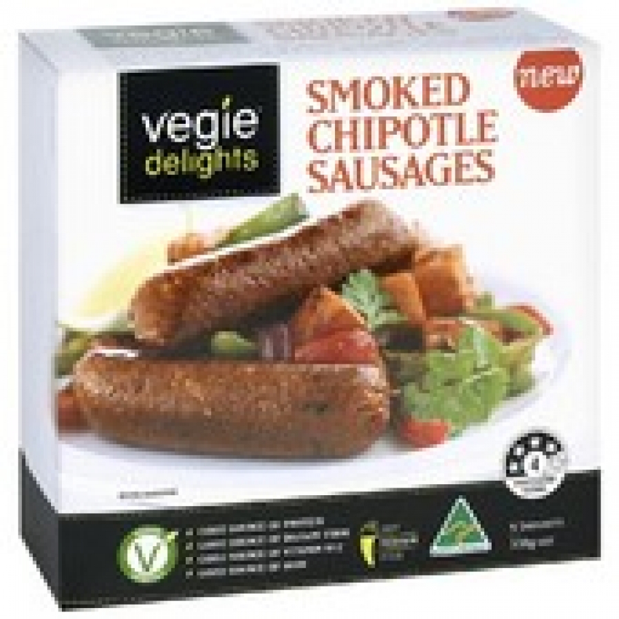 Vegie Delights Smoked Chipotle Sausages 300g