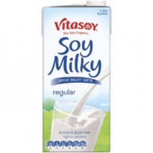 Vitasoy So Milky Regular Long Life Soy Milk 1L