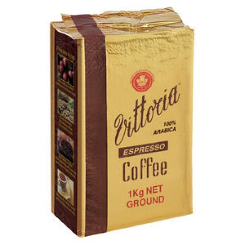 Vittoria Coffee Espresso Ground Coffee 1kg