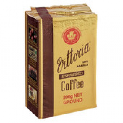 Vittoria Coffee Espresso Ground Coffee 200g