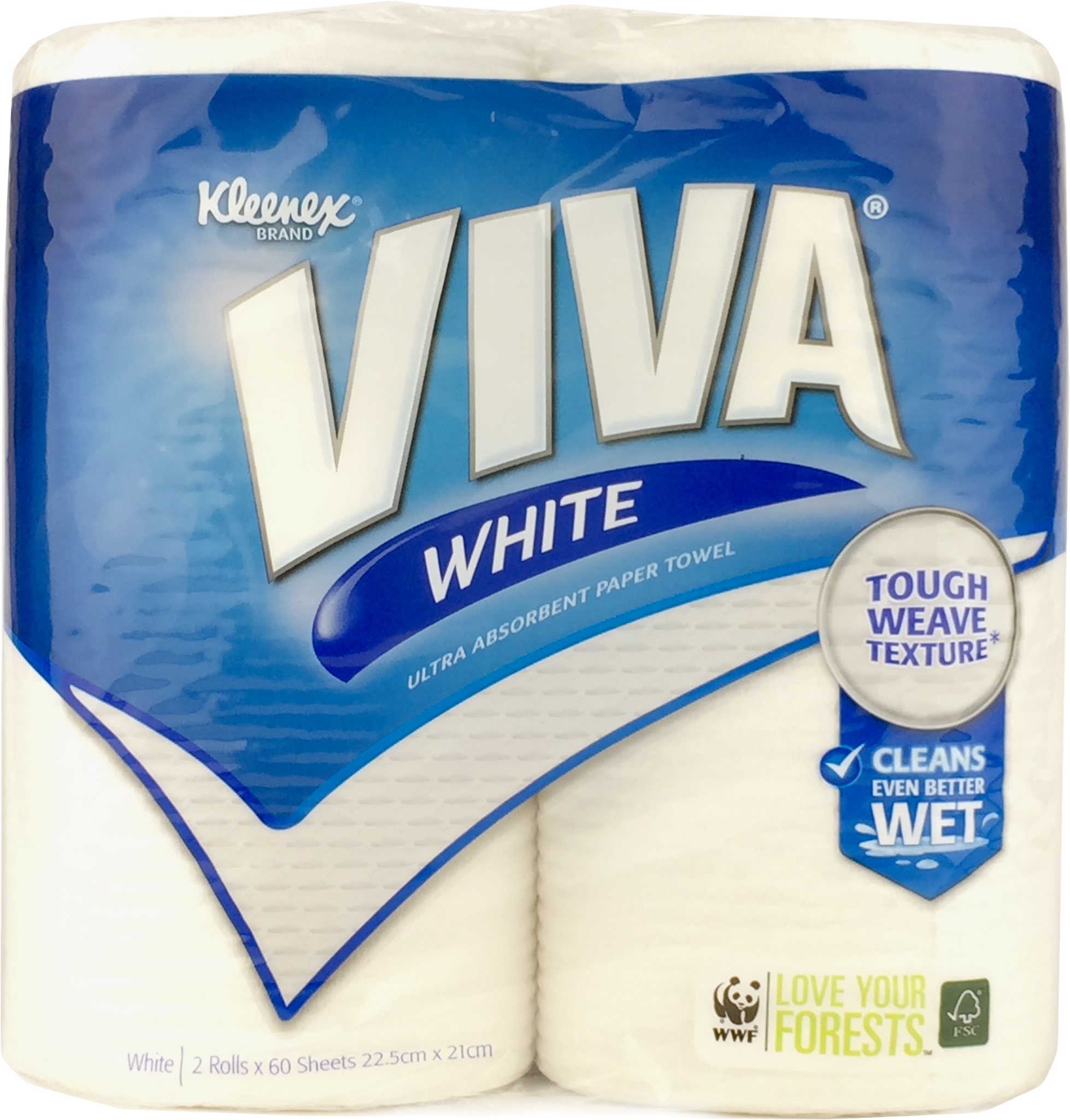 Viva White Paper Towels 2 pack